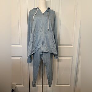 Plus Size Kirkland Signature Ladies Full Zip Hoodie and Jogger Pants